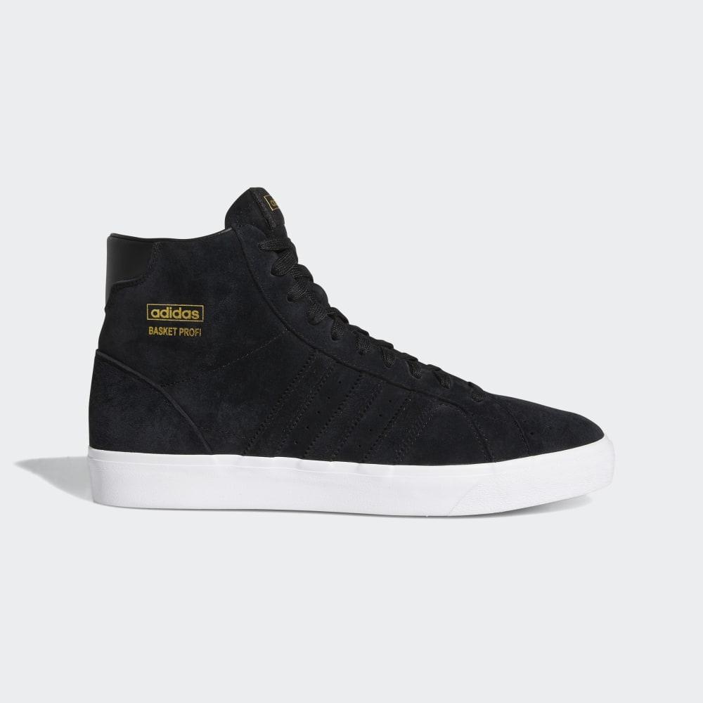 Originals Adidas Basket Profi Barbati Romania - Negrii/Aurii Metal FW3105